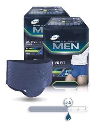 TENA Men Active Fit Pants Plus,S/M (4x12Stk),