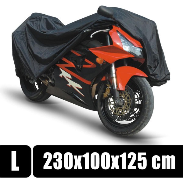 Motorrad-Abdeckplane L 230x100x125cm - PVC Motorradplane Motorrad Roller Abdeckung Outdoor Abdeckhau