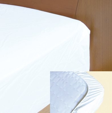 Spannbettbezug Folie,100x200cm,weiß