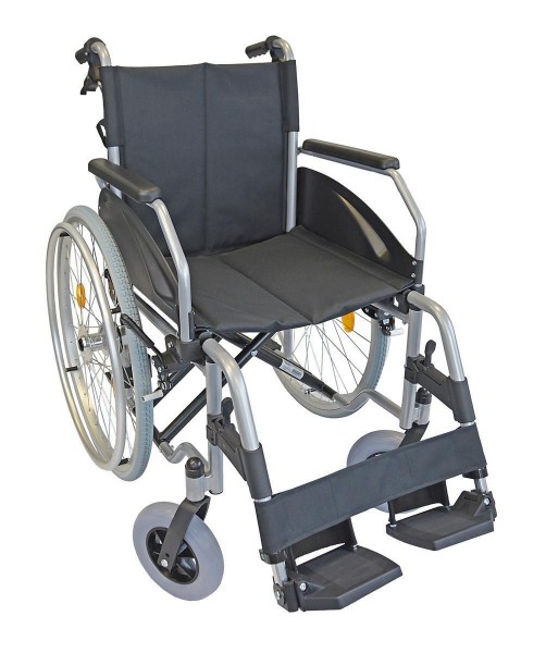 Lexis TB 48Stahl-Rollstuhl m. Trommelbremse, Sitzbreite 48 cm HMV-Nr.:1850020127