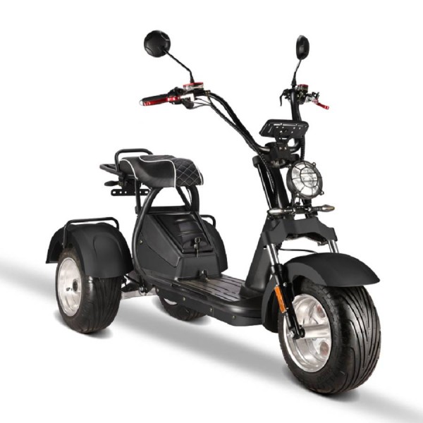 E-Scooter Trike Mit Straßenzulassung Und Drei Räder Trike HM7 - Ca. 70km Reichweite, 2 Motoren | 60V
