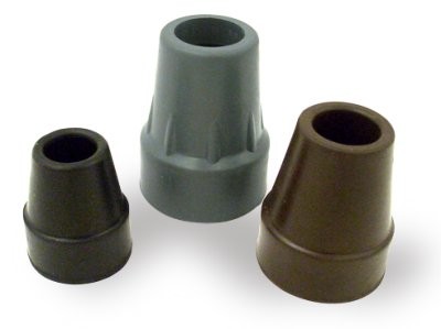 Gummipuffer für Vierfuß-,Gehhilfe,16mm schwarz(CareLiv),