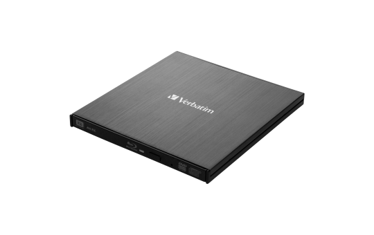 Externer Blu-Ray Recorder Verbatim, Slimline, USB 3.0, inkl. 25GB Disk