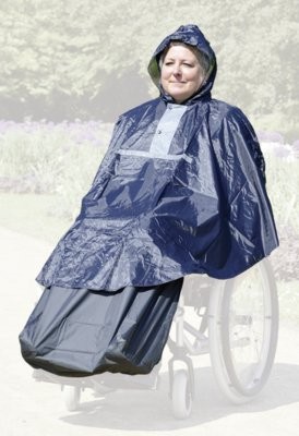 Rollstuhl-Regenponcho,dunkelblau(MPB Pieper)