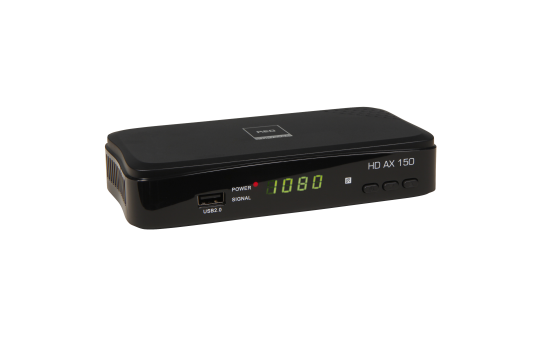 Sat-Receiver Opticum AX150 in Full HD 1080p, mit PVR, USB 2.0, HDMI, SCART, Koaxial