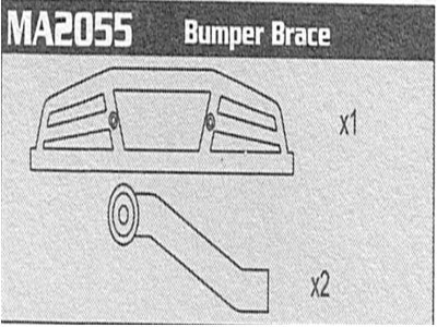 MA2055 Bumper Brace Raptor