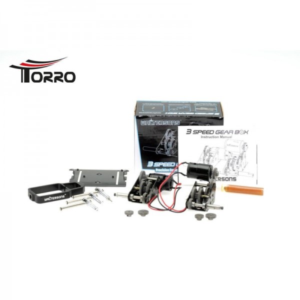 Waltersons 3 Speed Motor-Metallgetriebe WT-622010 für TORRO Tiger / Sturmtiger