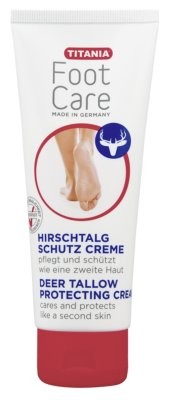 Foot Care Hirschtalg Schutz,Creme 100ml(Titania),