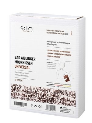 Scio Bad Aiblinger Moorkissen,Universal 22x18cm,