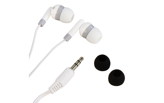 Ohrhörer, stereo, 1,2m Kabel, 3,5mm Klinke