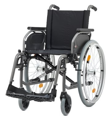 Rollstuhl S-ECO 2,SB52,PU,Duo-Armlehnen,anthrazit,