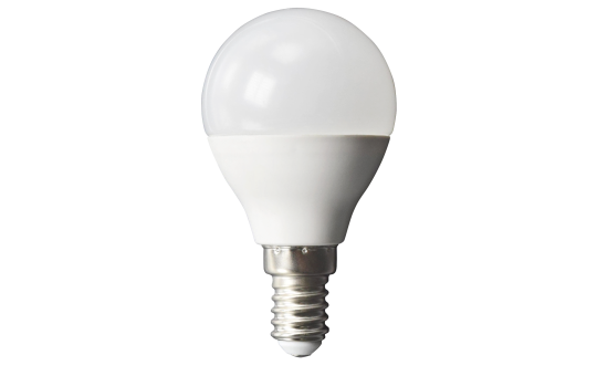 LED Tropfenlampe McShine, E14, 4W, 350lm, 160°, 3000K, warmweiß, Ø45x78mm