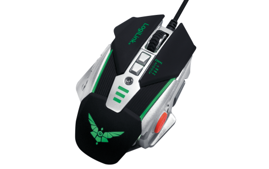 Maus, Gaming Mouse PRO, USB 8-Button, 2400dpi, variables Gewicht