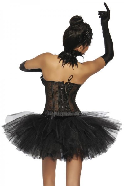 Tutu-Petticoat/Farbe:schwarz/Größe:OS