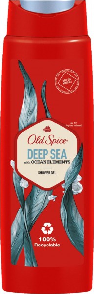Old Spice 6x Duschgel Deep Sea 250 ml