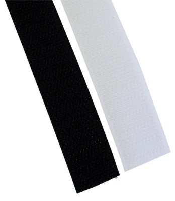 Klettband 20mmx25m schwarz,
