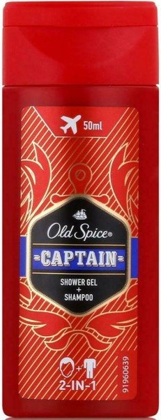 Old Spice 30x Duschgel Captain 2in1 Reisegröße 50 ml