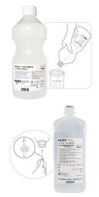 AEROpart STW 1000 FLDG Steril-,Wasserflasche 1000ml(VE10),